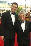 Scheveningen 4 april 2004
Premiere Lion King in Kurhaus.
Jacques d Ancona met vriend