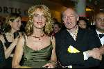 Scheveningen 4 april 2004
Premiere Lion King in Kurhaus.
Leonie Jansen met man