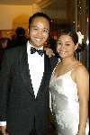 Scheveningen 4 april 2004
Premiere Lion King in Kurhaus.
Linda Wagemakers met man