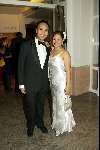 Scheveningen 4 april 2004
Premiere Lion King in Kurhaus.
Linda Wagemakers met man