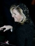 Haarlem 9 april 2005
Maxima en Prins Willem Alexander bij herdenkingsdienst voor de Paus in  Haarlem.
Peter Smulders bv