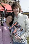 Amsterdam 22 april 2005
Laura Vina met Playboy (nicht Maxima) met Gijs Wind