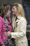 Amsterdam 1 november 2004
Prins Claus prijzen in het paleis op de dam.
Prinses Maxima en prinses Laurentien
Peter Smulders bv