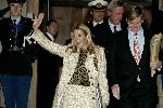 Amsterdam 1 november 2004
Prins Claus prijzen in het paleis op de dam.
Prinses Maxima en Prins Willem Alexander met oranje bandje
Peter Smulders bv