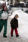 Lech 11 februari 2005
Brigitte Kleinstra met zoontje in Lech
Peter Smulders bv