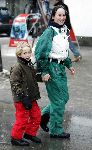 Lech 11 februari 2005
Brigitte Kleinstra met zoontje in Lech
Peter Smulders bv