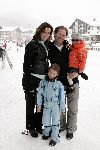 Lech 13 februari 2005
Paulien Huizinga met Michiel Mol en Paul en Myrthe in Lech
Peter Smulders bv