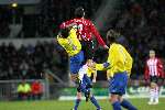 Eindhoven, 20 Januari 2006 
Kompetitiewedstrijd Seizoen 2005/2006 
PSV-RKC Waalwijk eindstand 2-0
Jan Vennegoor of Hesselink
© Edwin van Zandvoort