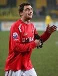 Kerkrade, 27 Januari 2006 
Kompetitiewedstrijd seizoen 2005/2006
RODA JC - AZ eindstand 1-4
Shota Arveladze viert overwinning
©Edwin van Zandvoort
