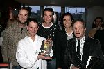 Amsterdam 20 januari 2005
Presentatie boek Richard Krajicek in vak zuid.
Richard  en Paul Dogger Martin Verkerk Tom Okker en John v Lottum
Peter Smulders bv