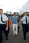 Schiphol 1 juli 2004
Nederlands elftal arriveert op schiphol na EK portugal.
Arjen Robben