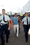 Schiphol 1 juli 2004
Nederlands elftal arriveert op schiphol na EK portugal.
Arjen Robben