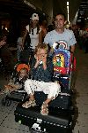Schiphol 1 juli 2004
Aankoms Nederlands elftal na ek Portugal.
Marc Overmars met gezin
Peter Smulders bv
