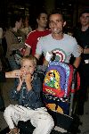Schiphol 1 juli 2004
Aankoms Nederlands elftal na ek Portugal.
Marc Overmars met gezin
Peter Smulders bv