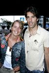 Schiphol 1 juli 2004
Aankoms Nederlands elftal na ek Portugal.
Ruud v Nistlerooy met zijn vriendin Leontien Slaats
Peter Smulders bv