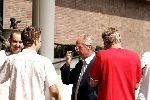 Amsterdam 30 july 2004
Sven Goran Eriksson arriving at the hilton hotel in amsterdam.