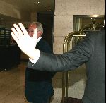 Amsterdam 30 july 2004
Sven Goran Eriksson in the hilton hotel in amsterdam.