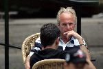 Amsterdam 31 juli 2004
Sven Goran Eriksson having lunch at  the hilton hotel