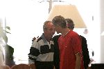 Amsterdam 31 juli 2004
Sven Goran Erikssontogether with Arsene Wenger in  the hilton hotel