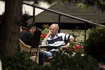 Amsterdam 31 juli 2004
Sven Goran Eriksson having lunch at  the hilton hotel