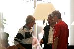 Amsterdam 31 juli 2004
Sven Goran Erikssontogether with Arsene Wenger in  the hilton hotel