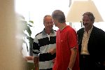 Amsterdam 31 juli 2004
Sven Goran Erikssontogether with Arsene Wenger in  the hilton hotel