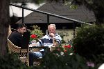 Amsterdam 31 juli 2004
Sven Goran Eriksson having lunch at  the hilton hotel