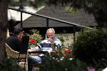 Amsterdam 31 juli 2004
Sven Goran Eriksson having lunch at  the hilton hotel