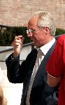 Amsterdam 30 july 2004
Sven Goran Eriksson arriving at the hilton hotel in amsterdam.