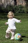 Wassenaar 17 juli 2005
Fotomoment met Maxima Amalia Prins Willem Alexander en Alexia bij hun woning 