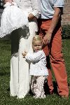 Wassenaar 17 juli 2005
Fotomoment met Maxima Amalia Prins Willem Alexander en Alexia bij hun woning 