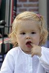 Wassenaar 17 juli 2005
Fotomoment met Maxima Amalia Prins Willem Alexander en Alexia bij hun woning 