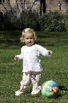 Wassenaar 17 juli 2005
Fotomoment met Maxima Amalia Prins Willem Alexander en Alexia bij hun woning 