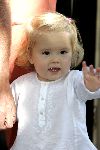 Wassenaar 17 juli 2005
Fotomoment met Maxima Amalia Prins Willem Alexander en Alexia bij hun woning 