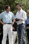 Halfweg 26 juli 2005
Sebastiaan Labrie laat golf clubsaanmeten van Taylor made.
Ingmar Harthoorn
Peter Smulders bv