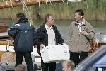 Muiden 4 juni 2005
Prins Willem Alexander varen met groene draeck met Maxima Amalia Prins Haakon (Noorwegen) Mette Marit en hun dochter. 
beveiliging
Peter Smulders bv