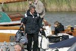 Muiden 4 juni 2005
Prins Willem Alexander varen met groene draeck met Maxima Amalia Prins Haakon (Noorwegen) Mette Marit en hun dochter. 
schipper
Peter Smulders bv