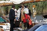 Muiden 4 juni 2005
Prins Willem Alexander varen met groene draeck met Maxima Amalia Prins Haakon (Noorwegen) Mette Marit en hun dochter.
Peter Smulders bv