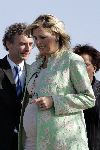 Scheveningen 9 juni 2005
Maxima  zwanger en Prins Willem Alexander bij strandtent Wij.
Feestje van Wapem. paul Rosemuller
Peter Smulders bv