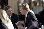 Scheveningen 9 juni 2005
Maxima  zwanger en Prins Willem Alexander bij strandtent Wij.
Feestje van Wapem.  Paul Rosemuller
Peter Smulders bv
