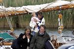Muiden 4 juni 2005
Prins Willem Alexander varen met gropene draeck met Maxima Amalia Prins Haakon (Noorwegen) Mette Marit en hun dochter.
Peter Smulders bv