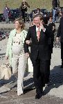 Scheveningen 9 juni 2005
Maxima  zwanger en Prins Willem Alexander bij strandtent Wij.
Feestje van Wapem.   
Peter Smulders bv