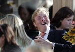 Scheveningen 9 juni 2005
Maxima  zwanger en Prins Willem Alexander bij strandtent Wij.
Feestje van Wapem.   
Peter Smulders bv