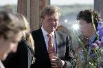 Scheveningen 9 juni 2005
Maxima  zwanger en Prins Willem Alexander bij strandtent Wij.
Feestje van Wapem.  Paul Rosemuller
Peter Smulders bv