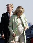 Scheveningen 9 juni 2005
Maxima  zwanger en Prins Willem Alexander bij strandtent Wij.
Feestje van Wapem. paul Rosemuller
Peter Smulders bv