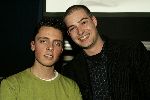 Amsterdam 1 maart 2005
Feestje van Gotcha met Georgina Verbaan.
Lange Frans en Baas B
Peter Smulders bv