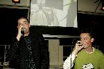 Amsterdam 1 maart 2005
Feestje van Gotcha met Georgina Verbaan.
Lange Frans en Baas B
Peter Smulders bv