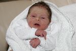 Fijnaart 7 maart 2005
Frans Bauer met zijn baby Frans Jr  Bauer.
peter Smulders bv