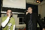 Amsterdam 1 maart 2005
Feestje van Gotcha met Georgina Verbaan.
Lange Frans en Baas B
Peter Smulders bv