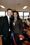 Hazerswoude rijndijk 17 maart 2005
Opening sportschool Leontien v Moorsel.
Leontien en Michael Zijlaard  
Peter Smulders bv